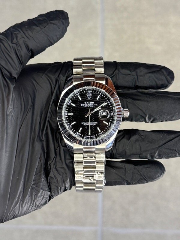Producto - ROLEX DATEJUST PLATA NEGRO (calidad AA+)