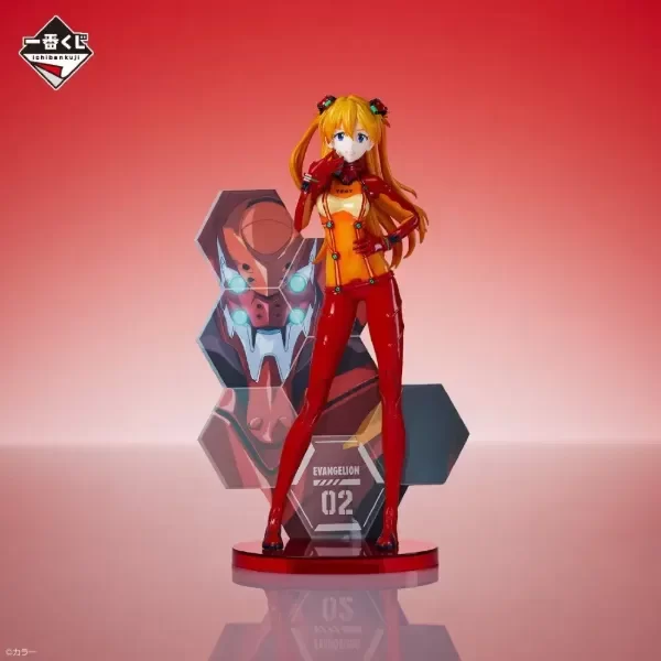 Producto - Figura Original Asuka Langley Premio C - Evangelion -Ichiban Kuji - Bandai -21cm