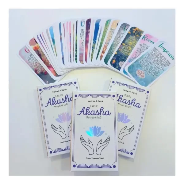 Producto - Oraculo Akasha Mensajes De Luz Con Bolsa Contenedora - 2