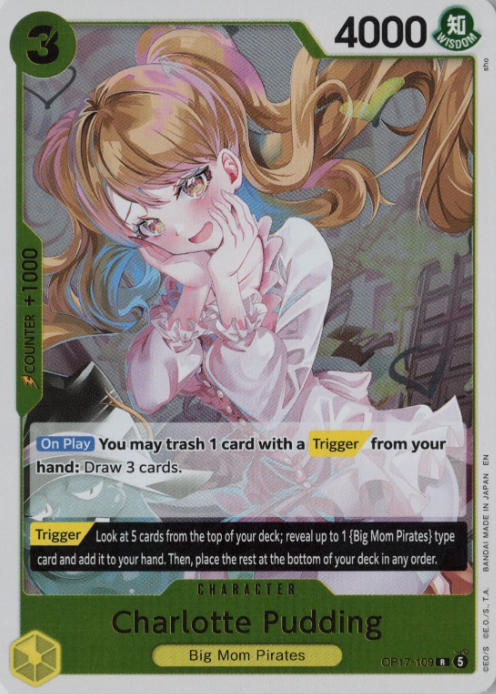 Producto - OP17-109 Charlotte Pudding - The World's Strongest Warriors