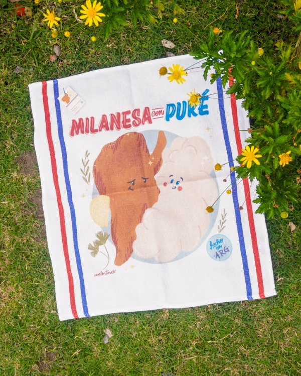 Producto - Repasador Milanesa con Puré - 1