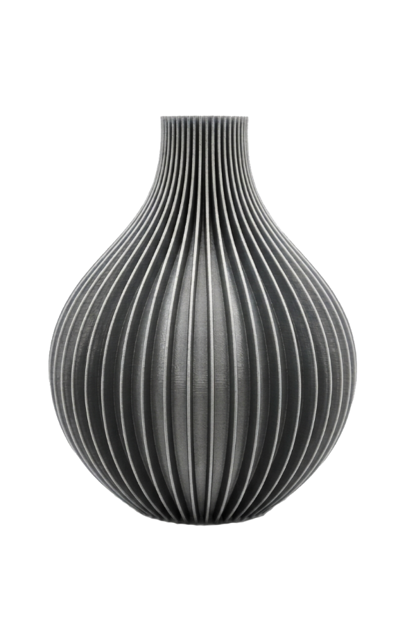 Producto - Florero Texturado Orgánico (19x15 cm) - Para Flores Secas y Botánica Preservada - 5