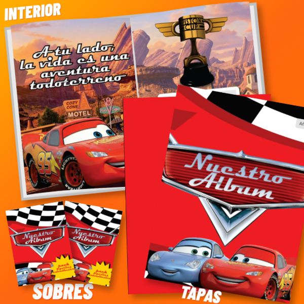 Producto - ALBUM DE FIGURITAS - CARS Y SALLY - (4 USD)