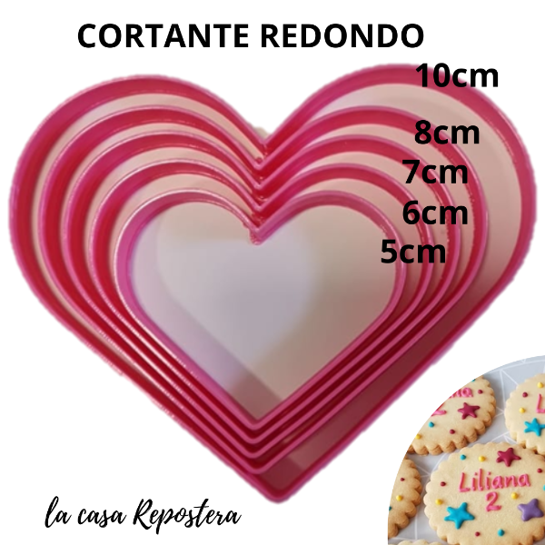 Producto - CORTANTE PLASTICO CORAZON X5 (CD)