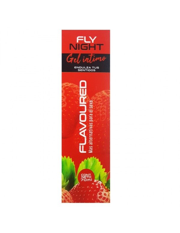 Producto - GEL SABOR FRUTILLA COMESTIBLE 70 ML FLY NIGHT