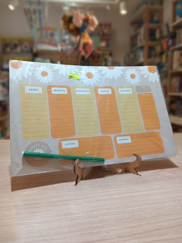 Producto - Planificador imantado con felpa - 1