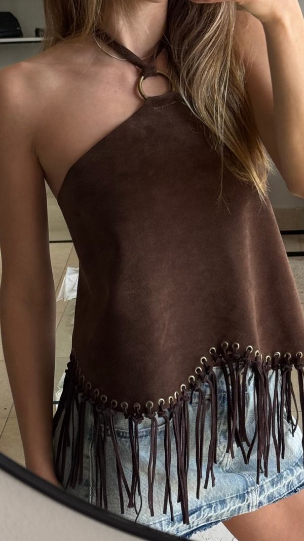 Producto - Top Cuero Boho
