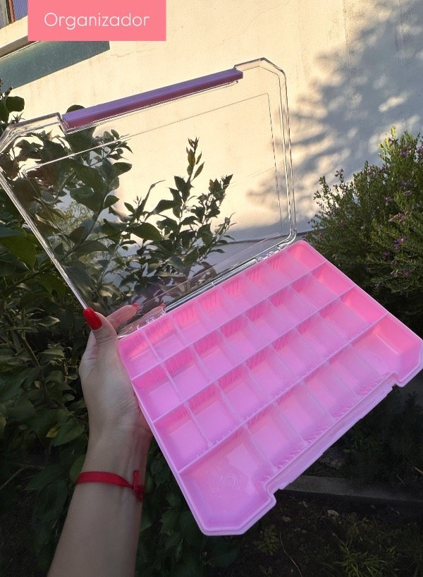 Producto - ORGANIZADOR ROSA GRANDE