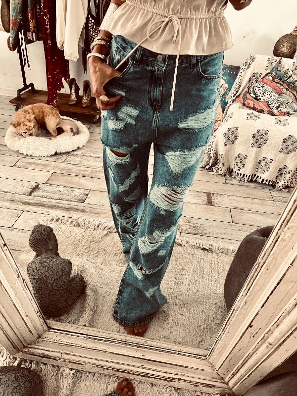 Producto - Jeans destroyed AC - 0