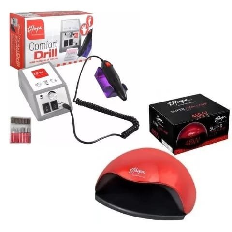 Producto - Combo torno thuya 15.000rpm  + cabina thuya 48w