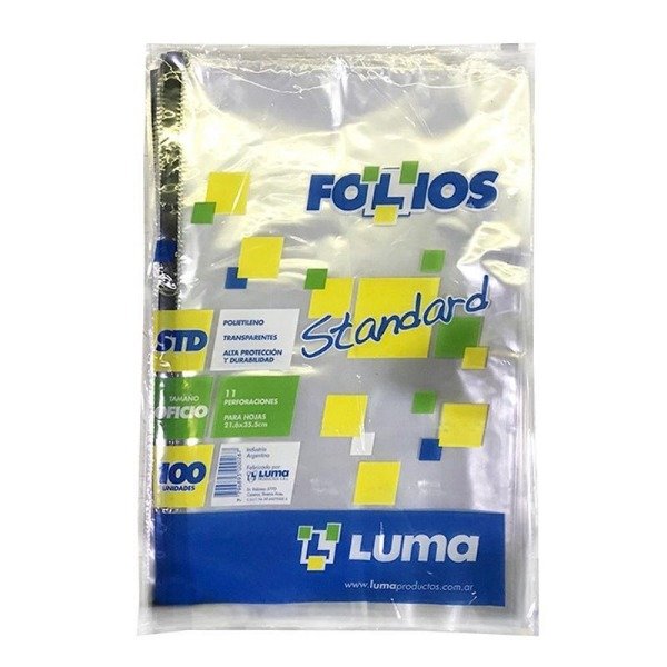 Producto - FOLIO OFICIO LIVIANO STANDARD LUMA