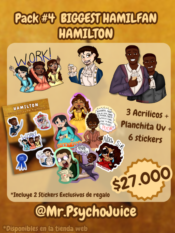 Producto - Pack #4 BIGGEST HAMILFAN