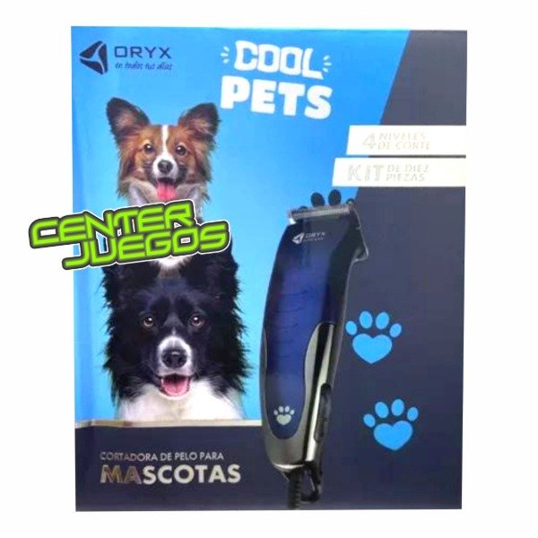 Producto - CORTADORA DE PELO MASCOTA 10 PIEZAS COOL PETS ORYX