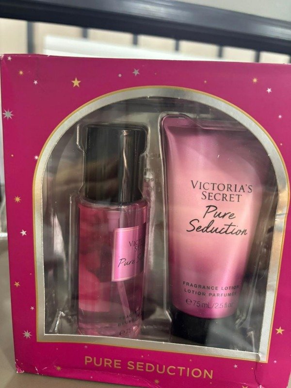 Producto - Victorias Secret  Body splash de 75ml + Crema body 75ml PURE SEDUCTION