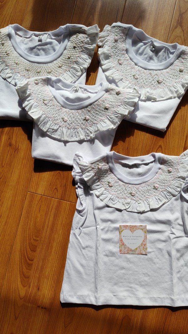 Producto - Remera CANDE ( bordado rosa claro) - 4