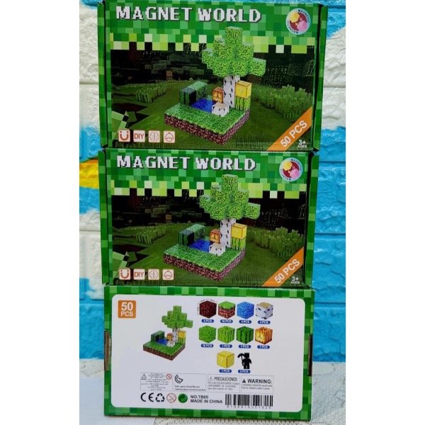 Producto - Cubo imantado minecraft por 50