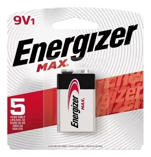 Producto - Pila Batería 9v Energizer Max 522 Pila Alcalina 9V