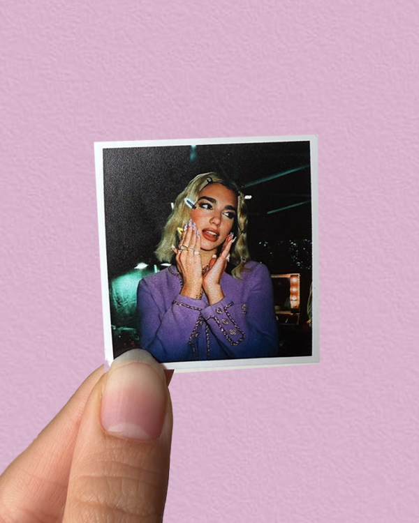 Producto - DUA LIPA #5 - Sticker Individual Dua Lipa