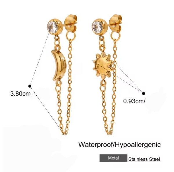 Producto - Aros Sun Moon