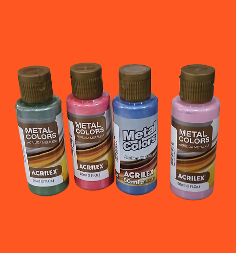 Producto - Acrilico Metal colors 60ml Acrilex - 0