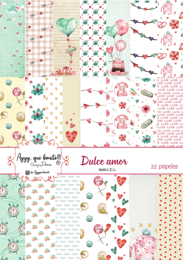 Producto - Dulce Amor. Impreso