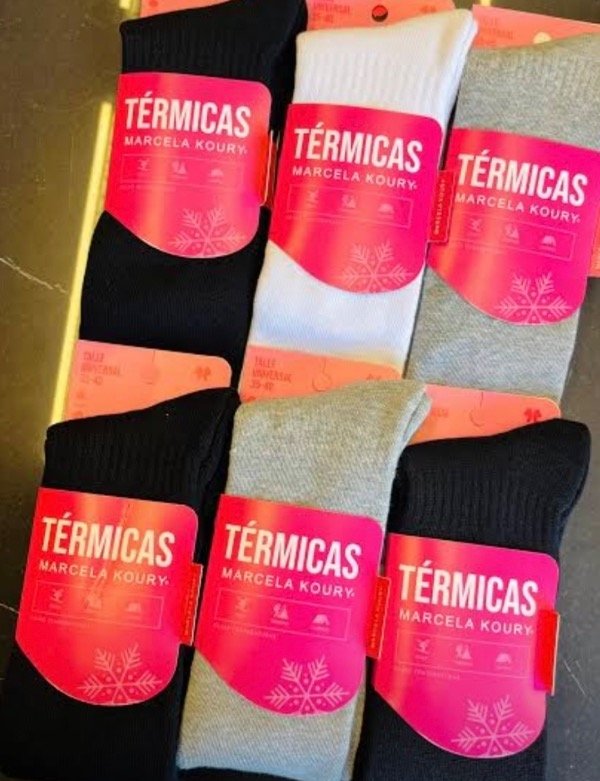 Producto - MEDIAS TÉRMICAS LARGAS - 1