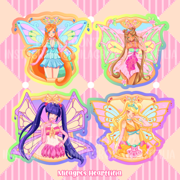 Producto - Sticker - Winx