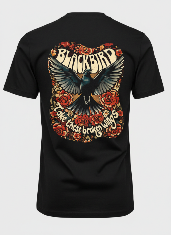 Producto - Remera THE BEATLES Blackbird 1