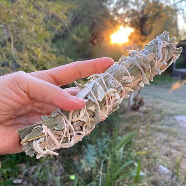 Producto - Sahumo chamánico de salvia con lavanda, orgánico natural