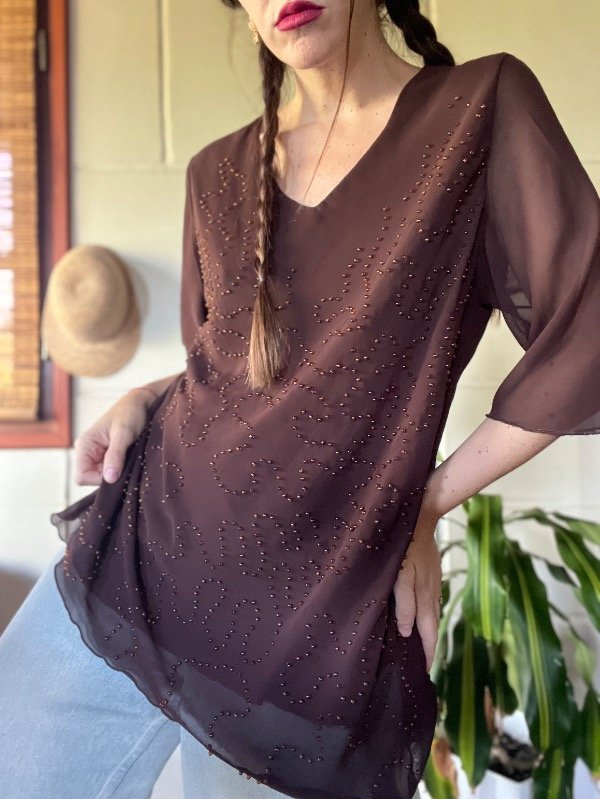 Producto - Remera Chocolate Mostacillas