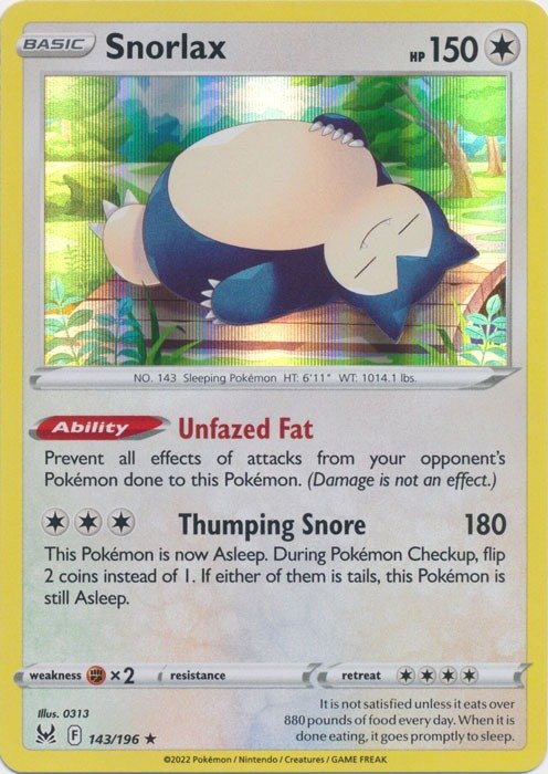 Producto - Snorlax - 143/196