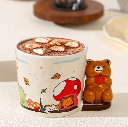 Producto - Taza cerámica Osito Cute 350cc