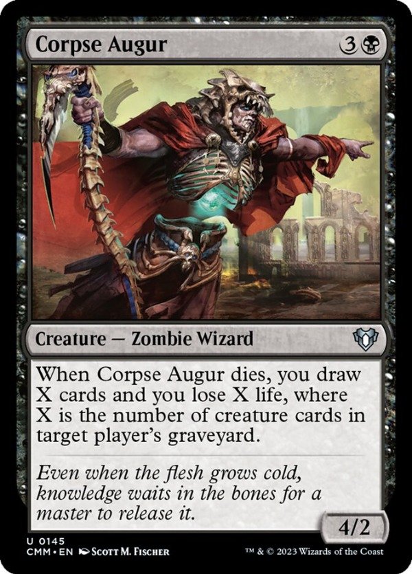 Producto - Corpse Augur #145  Commander Masters