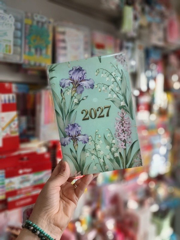 Producto - Agenda Floral Diaria N7 2027 s/espiral - 1