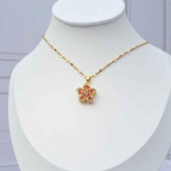 Producto - Flawer Red Golden (giratorio)