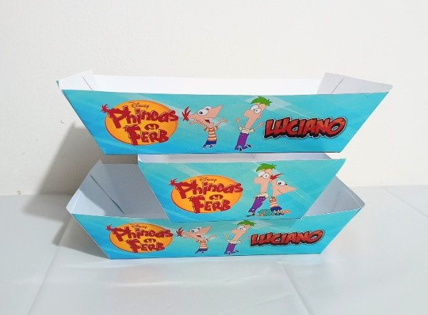 Producto - Bandeja de snack Phineas and ferb