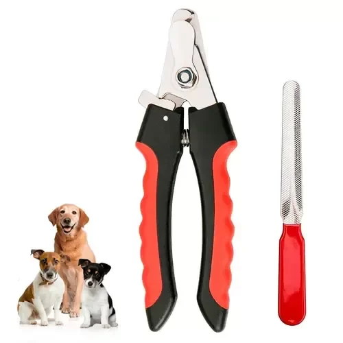 Producto - Set Alicate Corta Uñas Para Mascotas + Lima Profesional