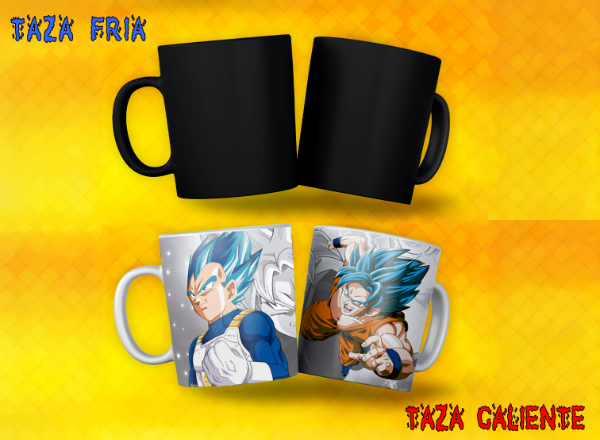 Producto - Tazas Magicás  DBZ - 1
