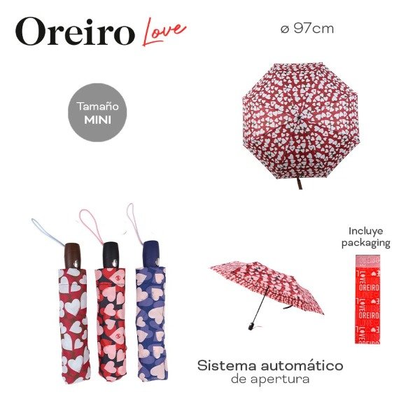 Producto - PARAGUAS OREIRO LOVE 29666 - 0