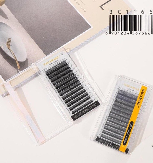 Producto - EXTENSIONES DE PESTAÑAS TECNOLOGICAS 6D W NAGARAKU 0.07D MIX