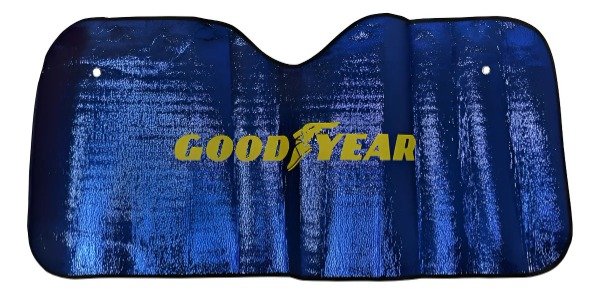 Producto - CORTINA PARASOL AZUL METALIZADO GOODYEAR 130X60