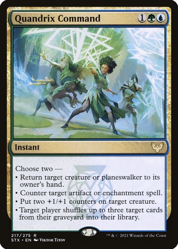 Producto - Quandrix Command #217  Strixhaven: School of Mages