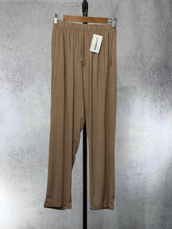 Producto - PANTALON BAIC BEIGE LINO ELASTIZADO - 0