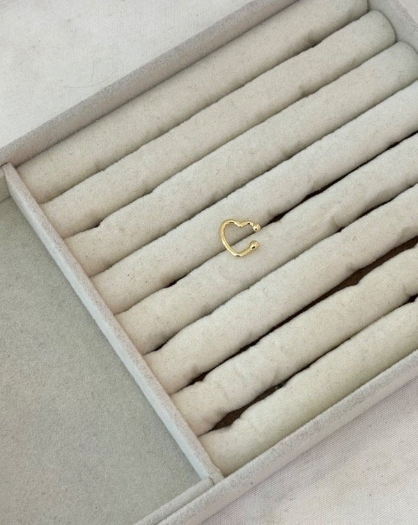 Producto - Cuff acero dorado Love