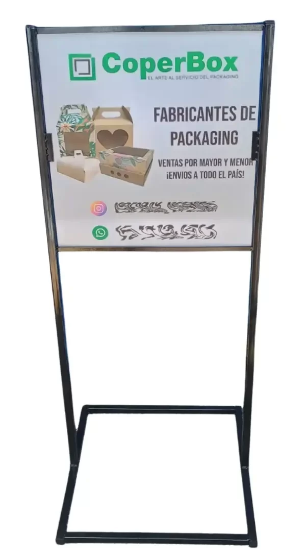 Producto - Cartel De Pie 1,20