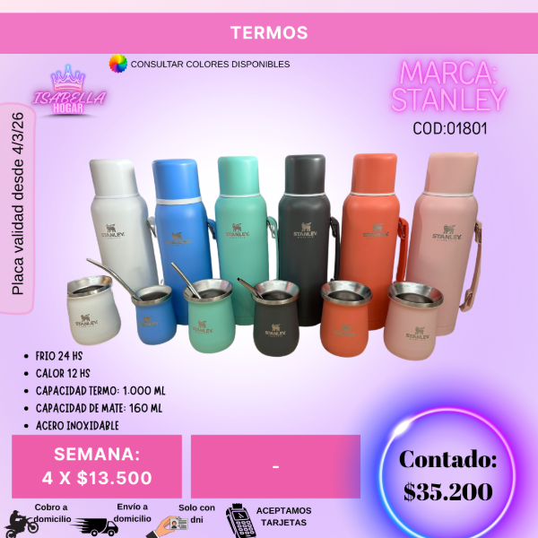 Producto - TERMO Y MATE STANLEY COD:01801