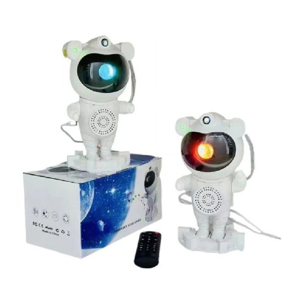Producto - PROYECTOR PARLANTE ASTRONAUTA ROSA
