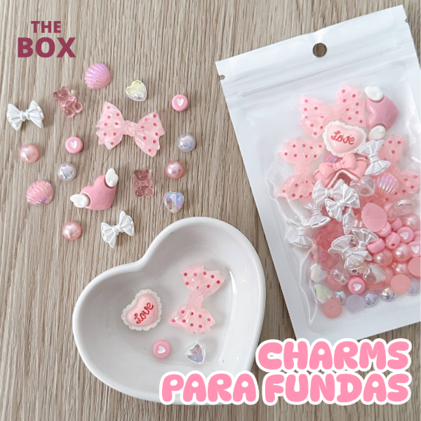 Producto - Pack de CHARMS ROSA