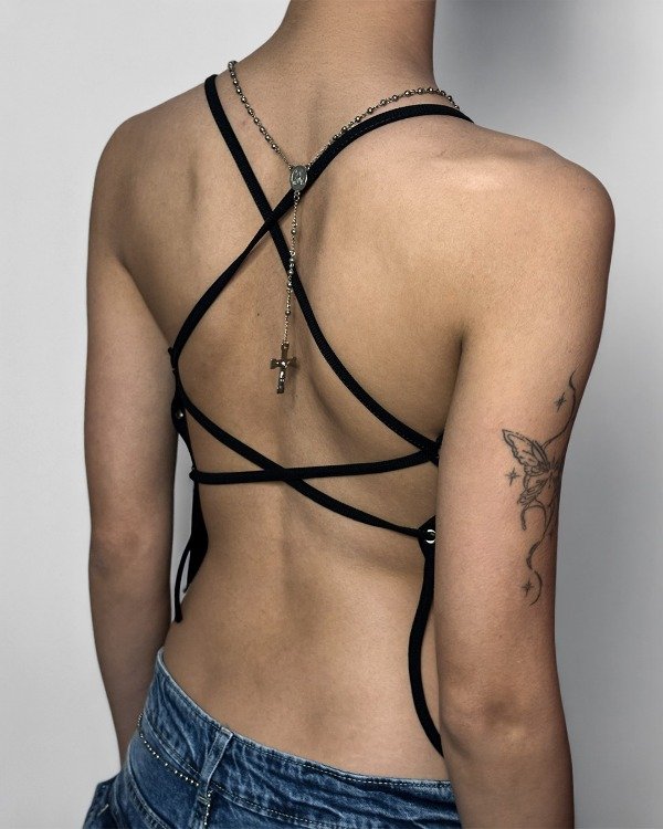 Producto - Musculosa Flower Y2K - 2