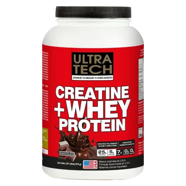 Producto - ULTRATECH - CREATINE + WHEY PROTEIN X 910gr